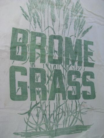 Brome seed Bag